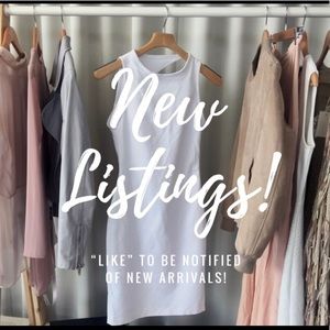 Exciting news! New listings! 👠👗👰🏻😍